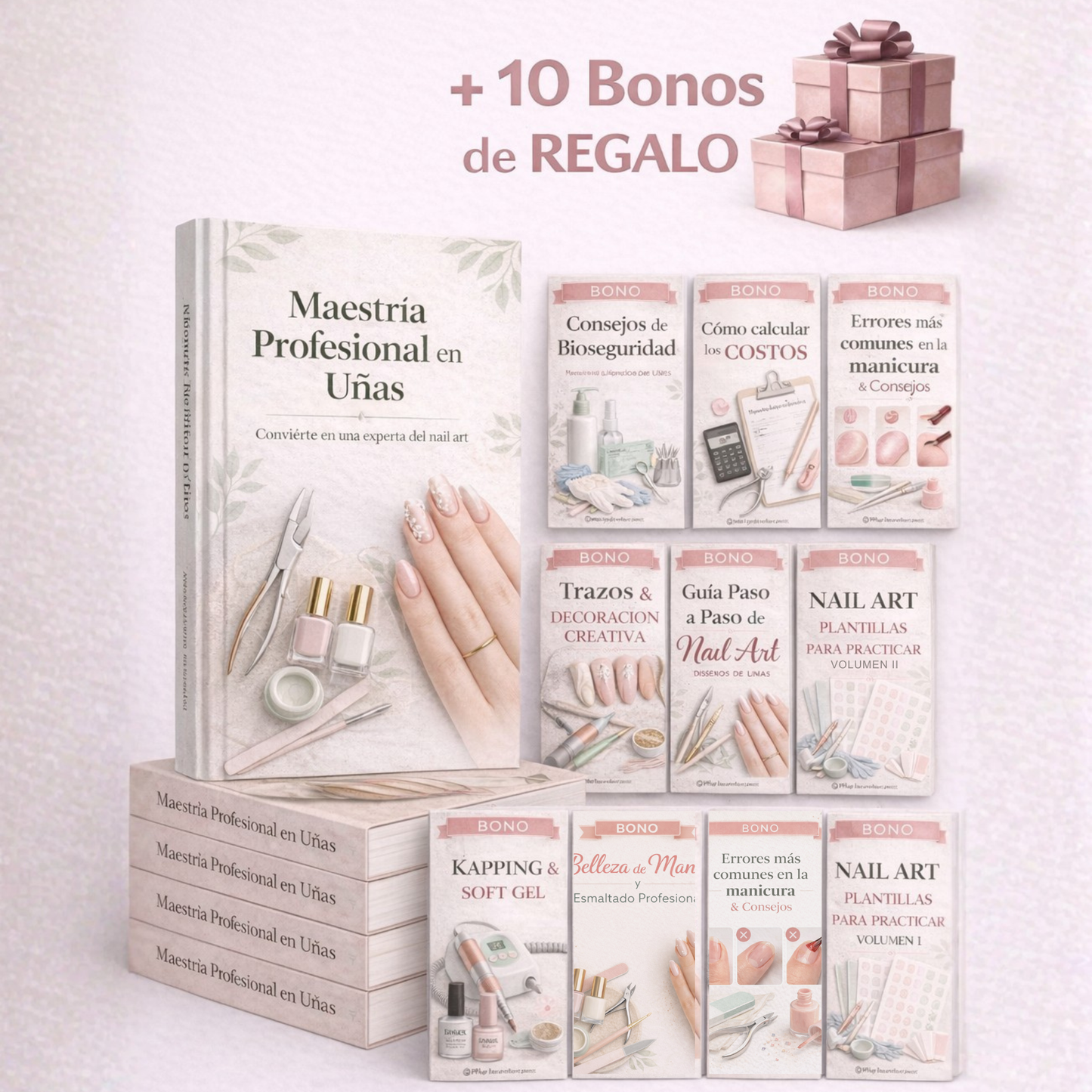 Convertite en Manicurista Profesional en menos de 30 días + 10 Bonos